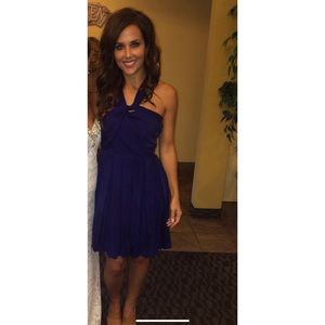 All saints asymmetrical off the shoulder dress